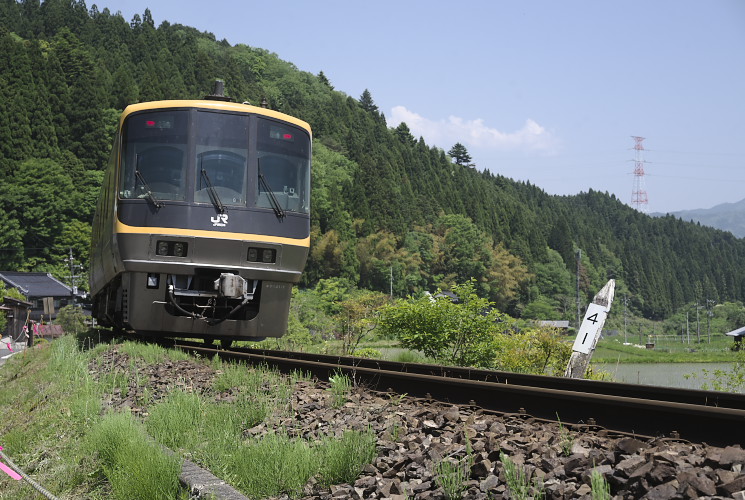 １４１系軌道検測車（美作河井～那岐）