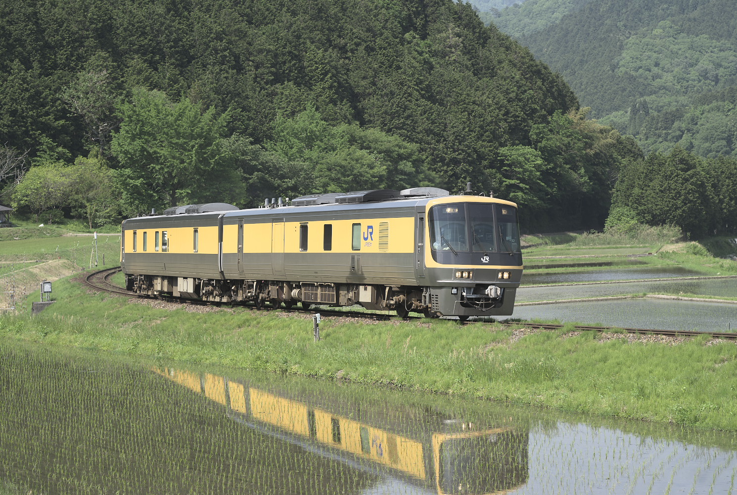 軌道検測車（キヤ１４１系）智頭～土師