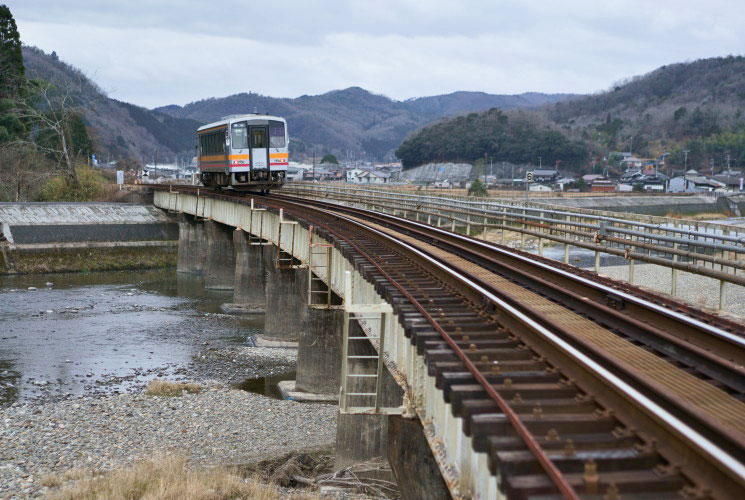 姫新線２８３１Ｄ列車（佐用～上月）