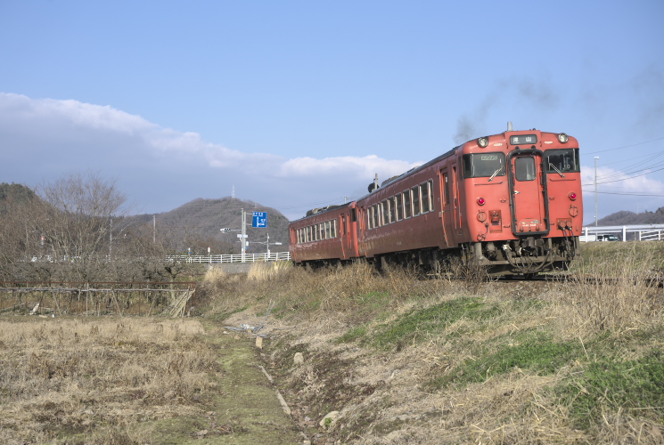 津山線３９３６Ｄ列車（玉柏）
