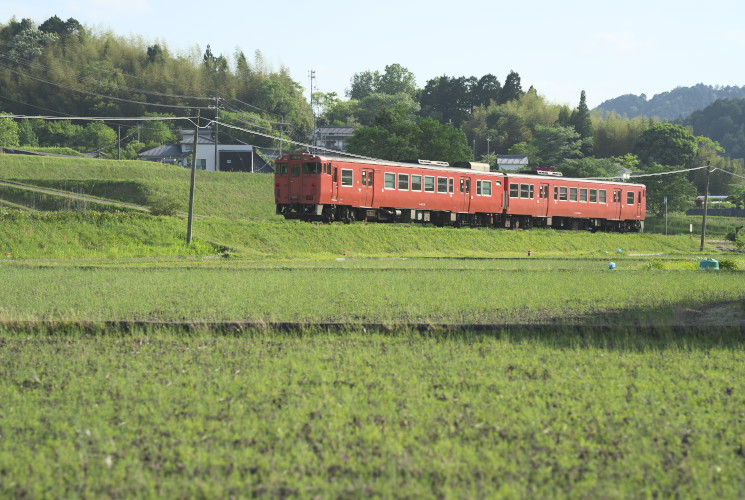 津山線３９４１Ｄ列車（神目～福渡）