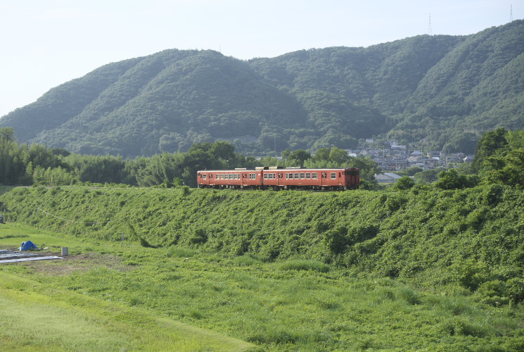 キハ４７形　牧山～野々口　御津土谷（津山線）