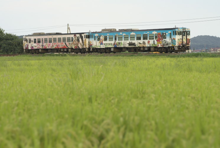 吉備線７６１Ｄ列車（服部～東総社）