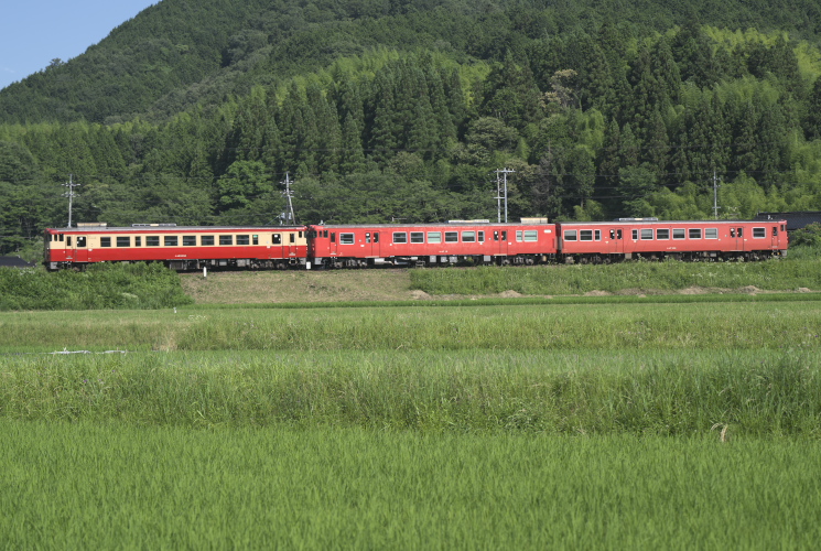 津山線９５７Ｄ列車（弓削～神目）