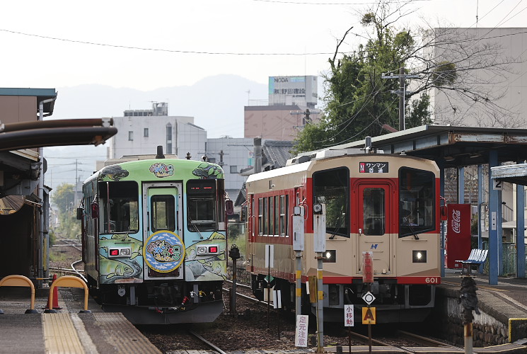 長良川鉄道（キハ５００形と６００形）関