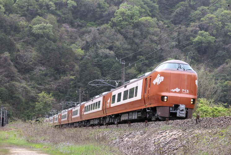 ２７３系特急電車（美袋～広瀬）伯備線