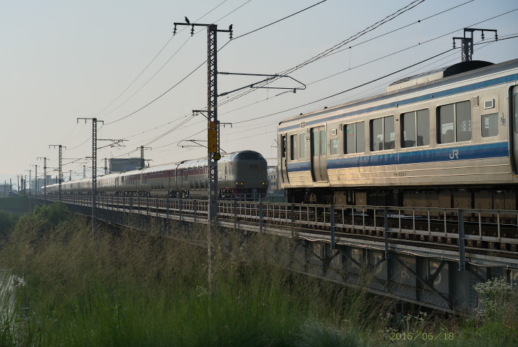 ２８５系（西川原～岡山）