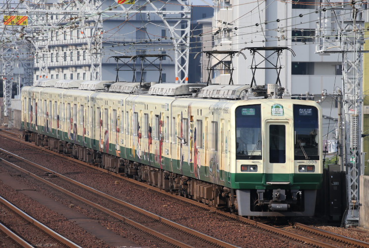 南海電気鉄道１０００系（新今宮～今宮戎）