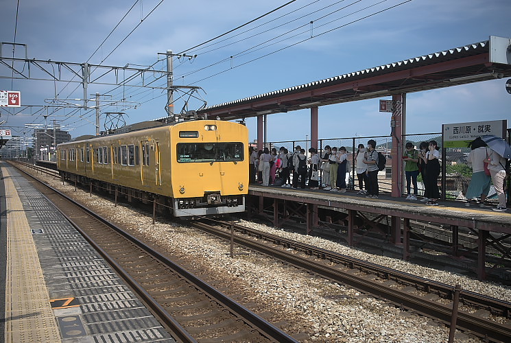 １１５系電車（西川原・就実）