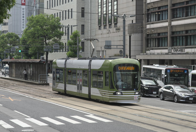 広島電鉄 １００１（銀山町～胡町）