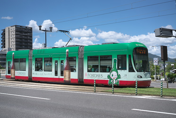 広島電鉄６５１号電車（銀山町～胡町）