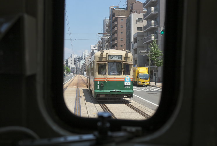 広島電鉄１９１５号（縮景園前）