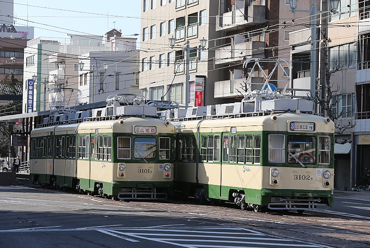 広島電鉄３１０３号電車