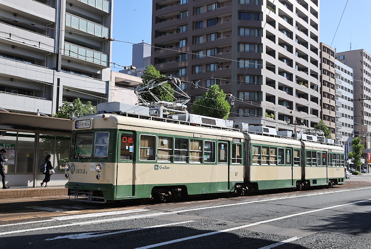 広島電鉄３１０２号電車（十日町）