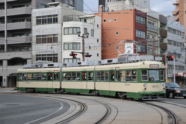 広島電鉄３１００形（３１０３）十日市町