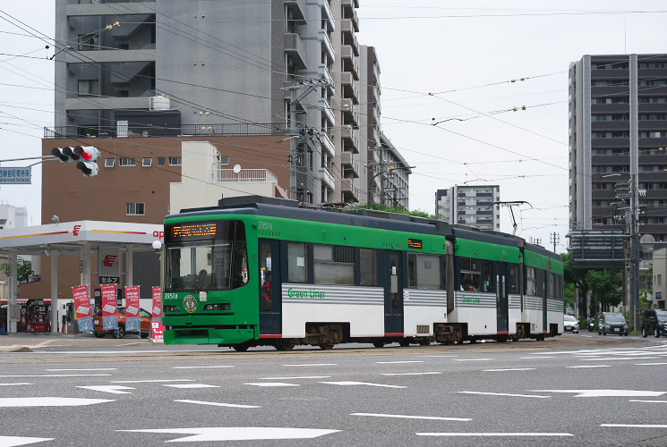広島電鉄３９５１号電車（西観音町～観音町）