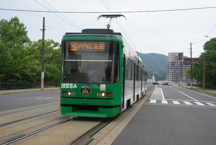 広島電鉄３９５５（３９５０形）福島町