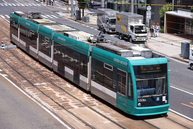 広島電鉄５０１１号電車（銀山町～胡町）
