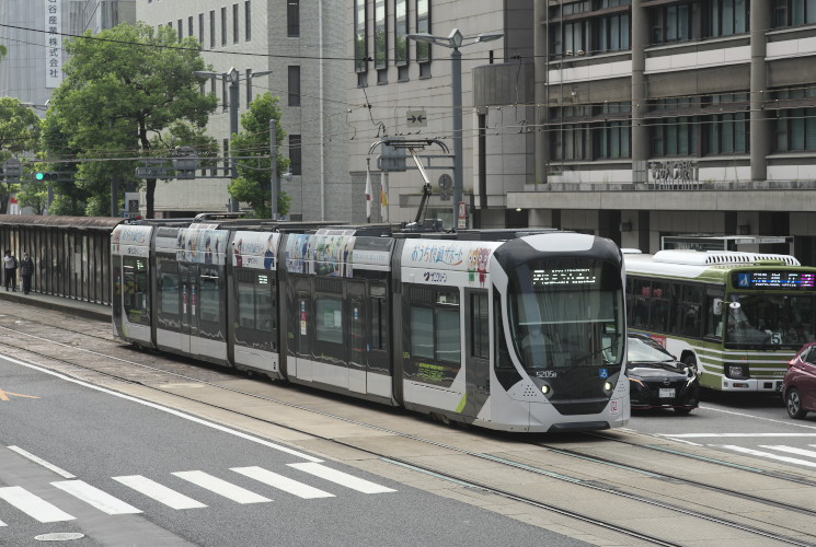 広島電鉄 ５２０５（銀山町～胡町）