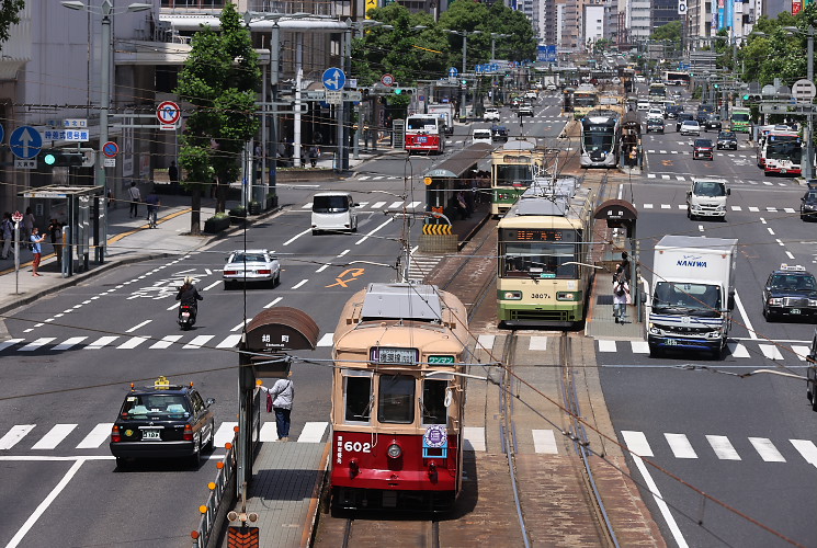 広島電鉄本線（胡町）相生撮り