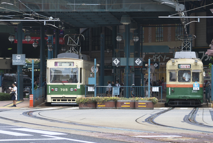 広島電鉄　横川駅