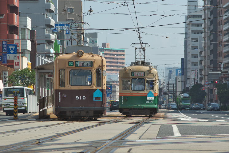 広島電鉄（大阪市電と京都市電）