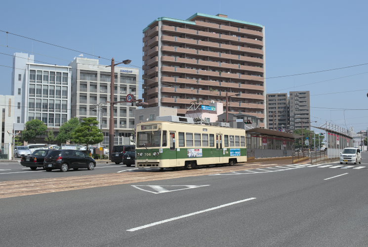 広島電鉄７０６号（別院前）
