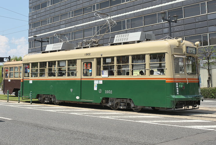 広島電鉄１９０２号電車
