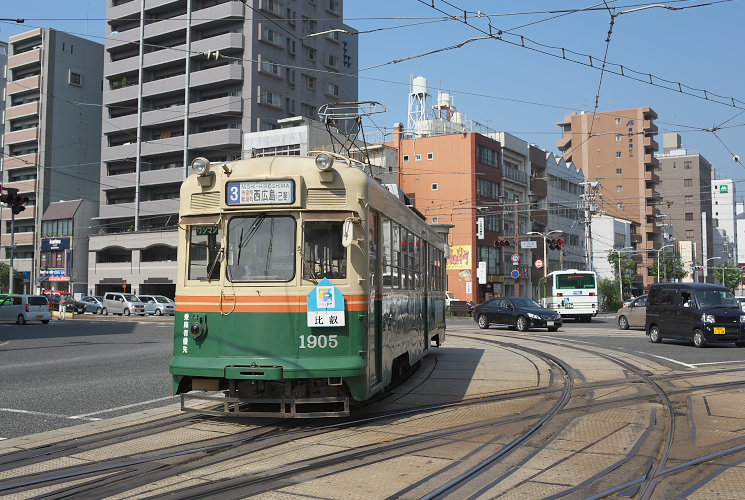 広島電鉄１９０５号電車