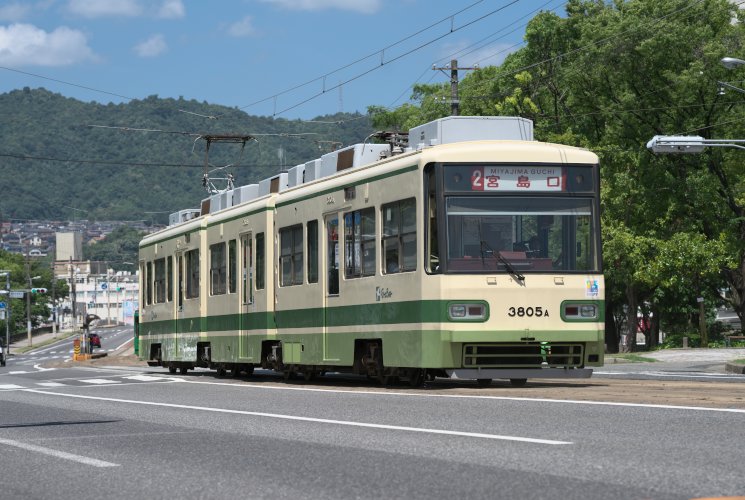 広島電鉄３８０５号電車