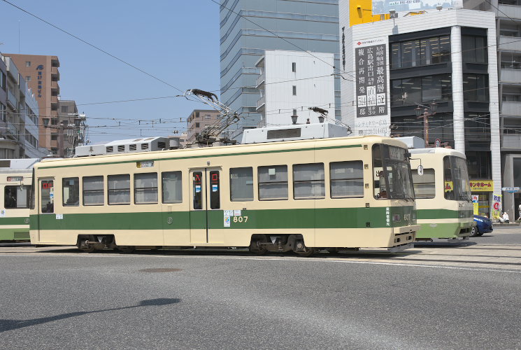 広島電鉄８０７号電車