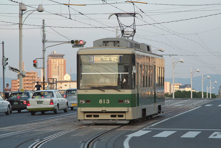 広島電鉄８１３号電車