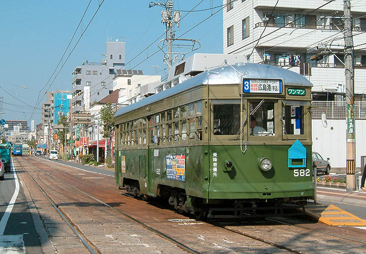 広島電鉄５８２号電車