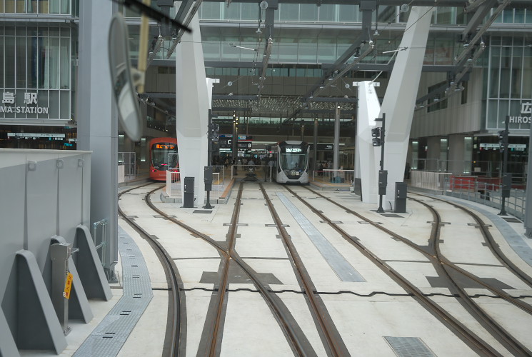 広島電鉄広島駅（駅前大橋線開業）