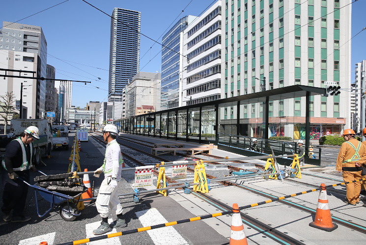 広島電鉄５１０１（猿猴橋町～的場町）