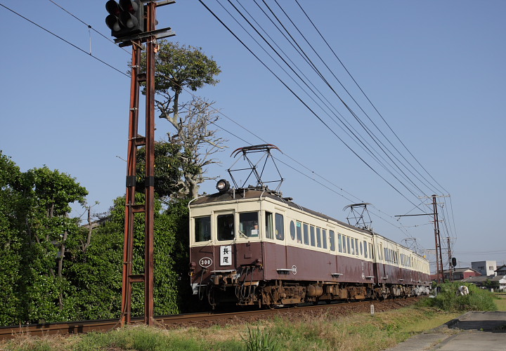 琴電２２０７列車（レトロ電車特別運転）