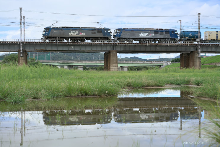 ＥＦ２１０（２０７７列車）西川原～岡山