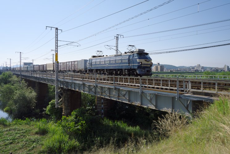 ５０６１列車（西川原～岡山）川ノ上踏切