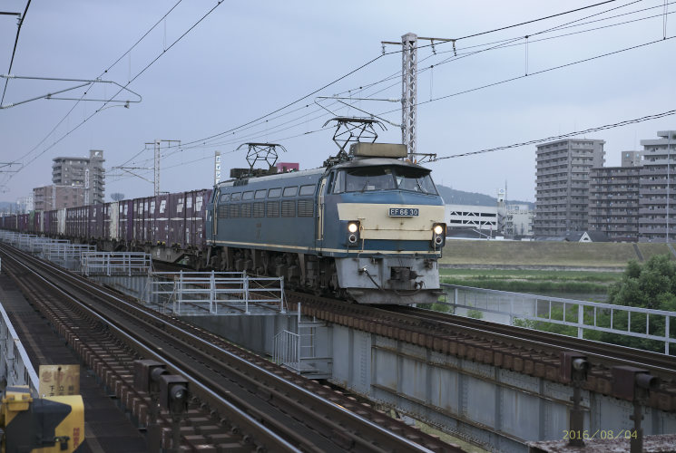 ＥＦ６６形３０号（５０５６列車）西川原～岡山