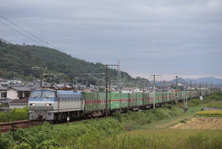 ＥＦ６６　１１７（万富～瀬戸）５５列車