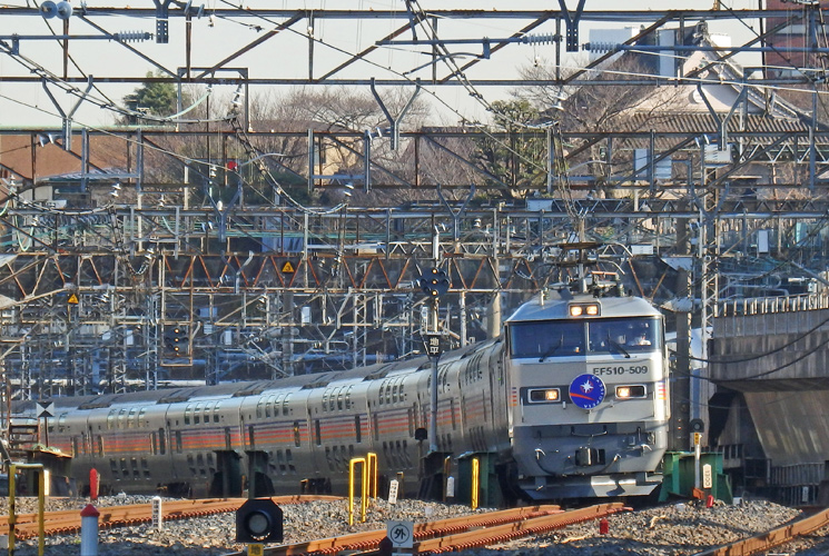 ８００９列車（上野～尾久）ＥＦ５１０－５０９
