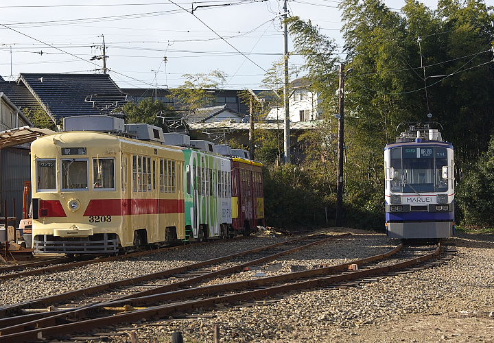 豊橋鉄道赤岩口検車区