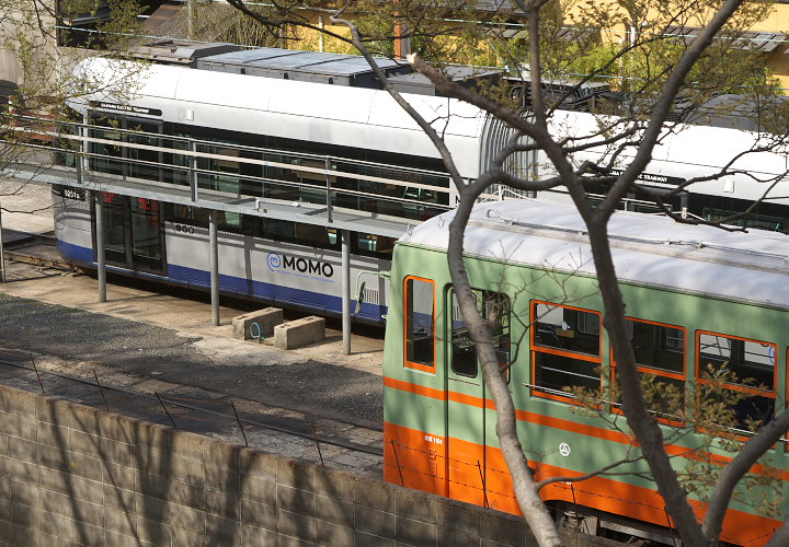 岡山電気軌道東山（北車庫）