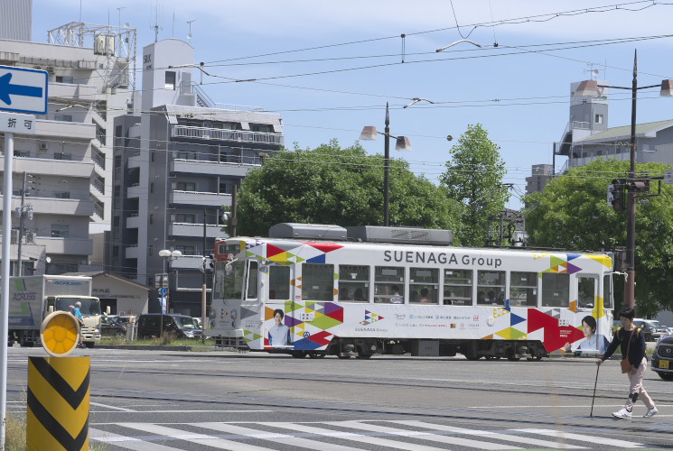 岡山電気軌道７１０１（柳川～城下）