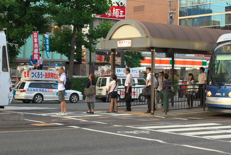 岡山駅前