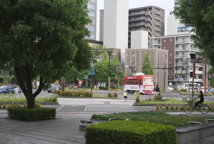 柳川交差点（岡山市）