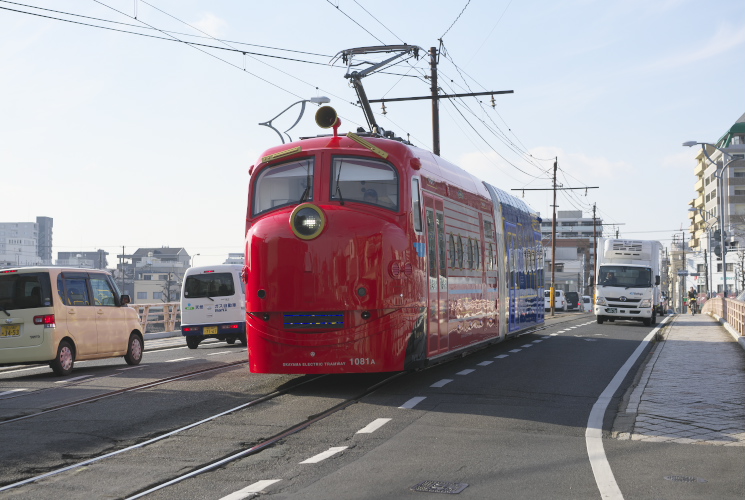 チャギントン電車（東山車庫）