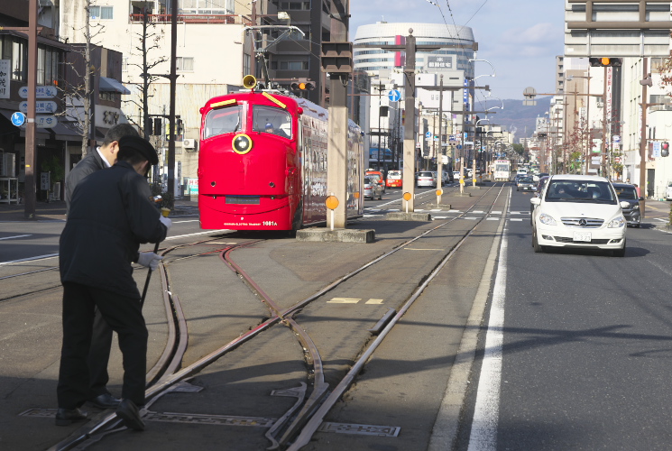 チャギントン電車（東山車庫）