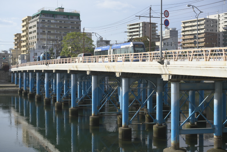 岡電１０１１号（京橋）西大寺町～小橋