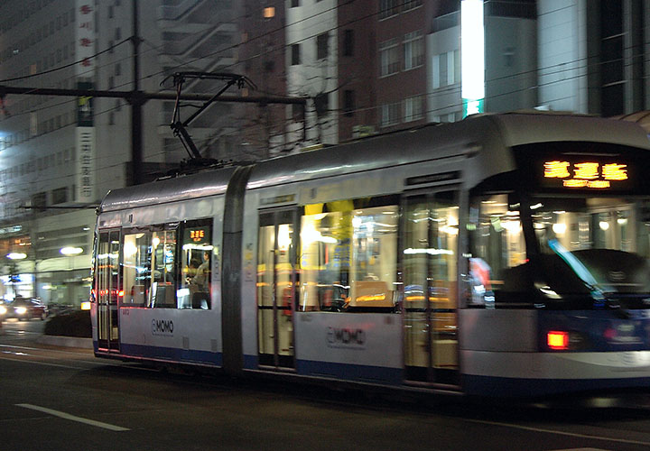 岡電９２０１号（岡山駅前～西川）